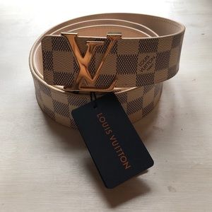 [ Louis Vuitton ] Checkered Belt